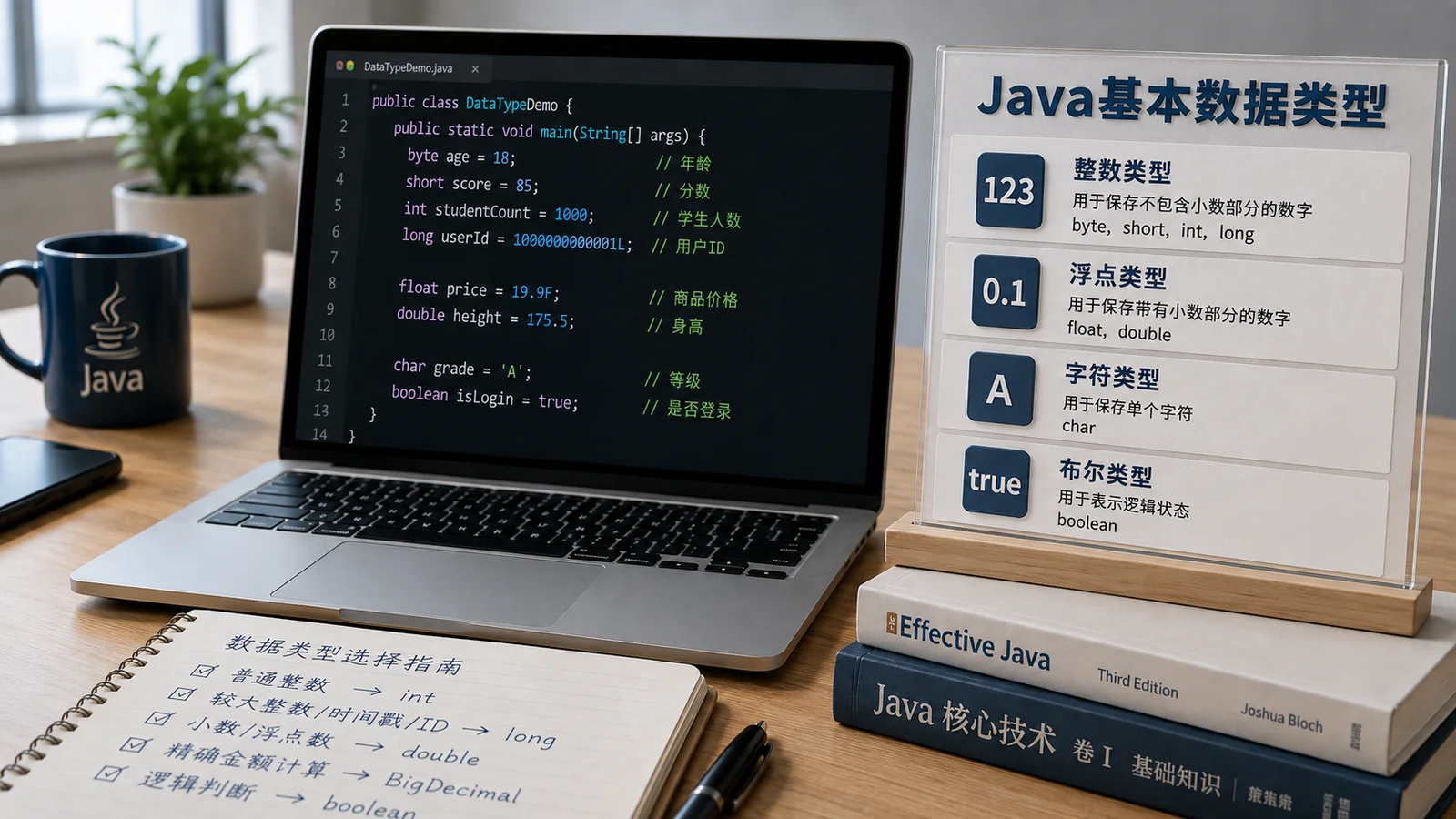 Java 基本数据类型详解